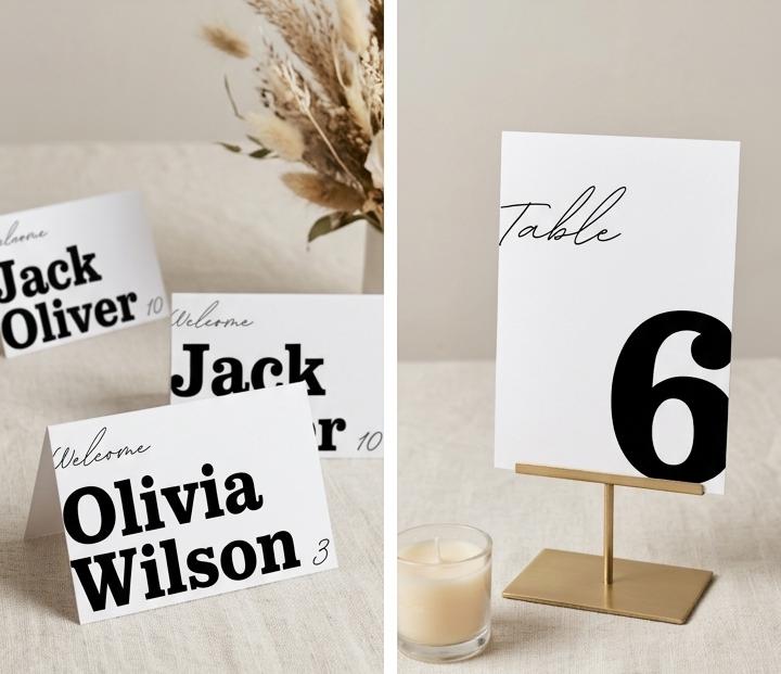 Editorial Wedding Stationery Bundle — view 5