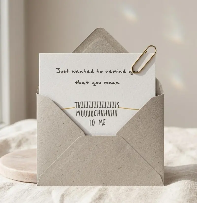 Minimalist Anniversary Card — view 4