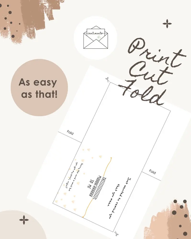 Minimalist Anniversary Card — view 6