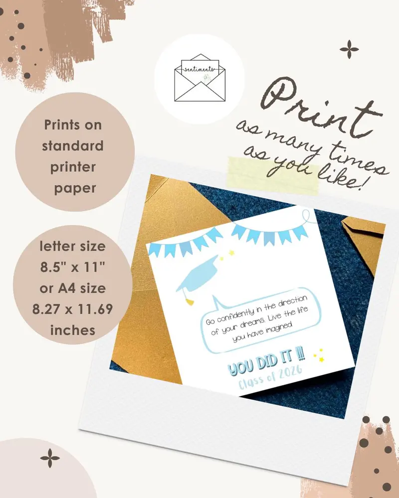 Inspirational Graduation Card — view 2