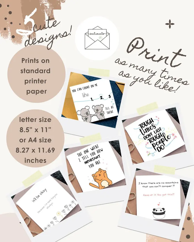 Mental Health Support Card Bundle — view 2