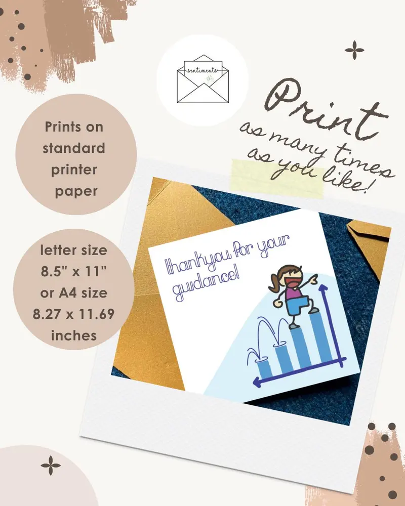 Thank You For Your Guidance Card — view 2