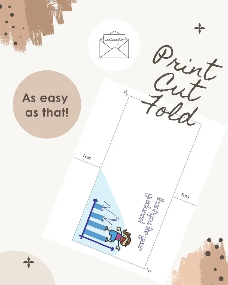 Thank You For Your Guidance Card — view 3